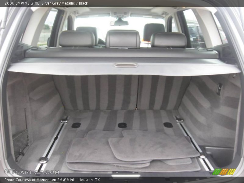Silver Grey Metallic / Black 2006 BMW X3 3.0i