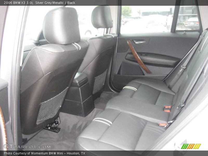 Silver Grey Metallic / Black 2006 BMW X3 3.0i
