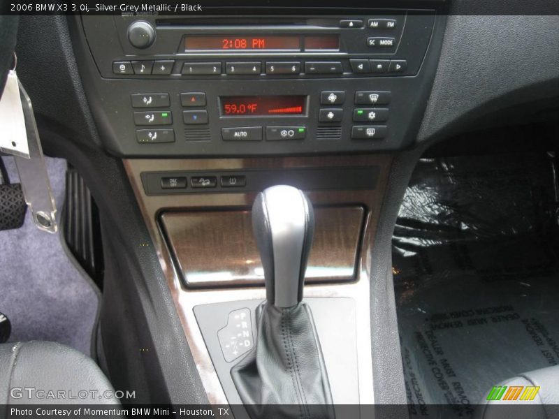Silver Grey Metallic / Black 2006 BMW X3 3.0i