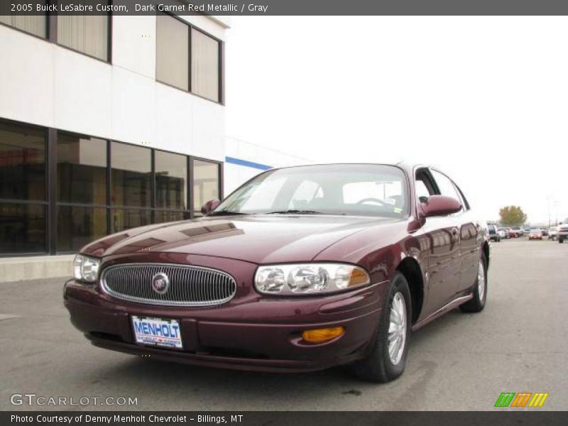 Dark Garnet Red Metallic / Gray 2005 Buick LeSabre Custom