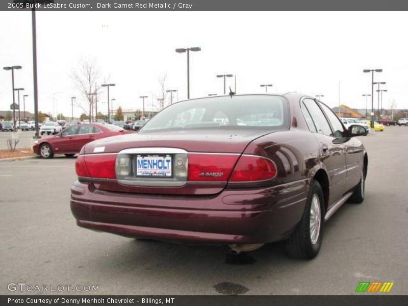 Dark Garnet Red Metallic / Gray 2005 Buick LeSabre Custom