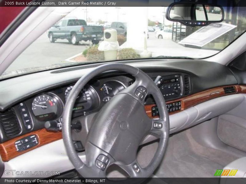 Dark Garnet Red Metallic / Gray 2005 Buick LeSabre Custom