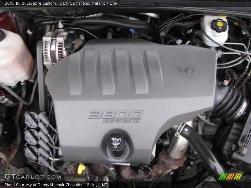Dark Garnet Red Metallic / Gray 2005 Buick LeSabre Custom