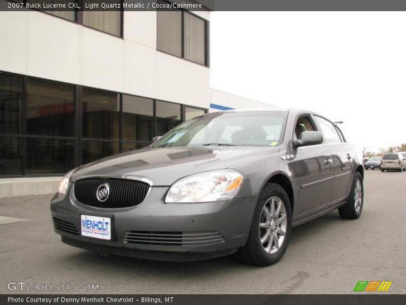 Light Quartz Metallic / Cocoa/Cashmere 2007 Buick Lucerne CXL