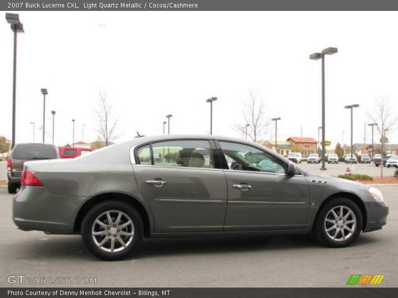 Light Quartz Metallic / Cocoa/Cashmere 2007 Buick Lucerne CXL