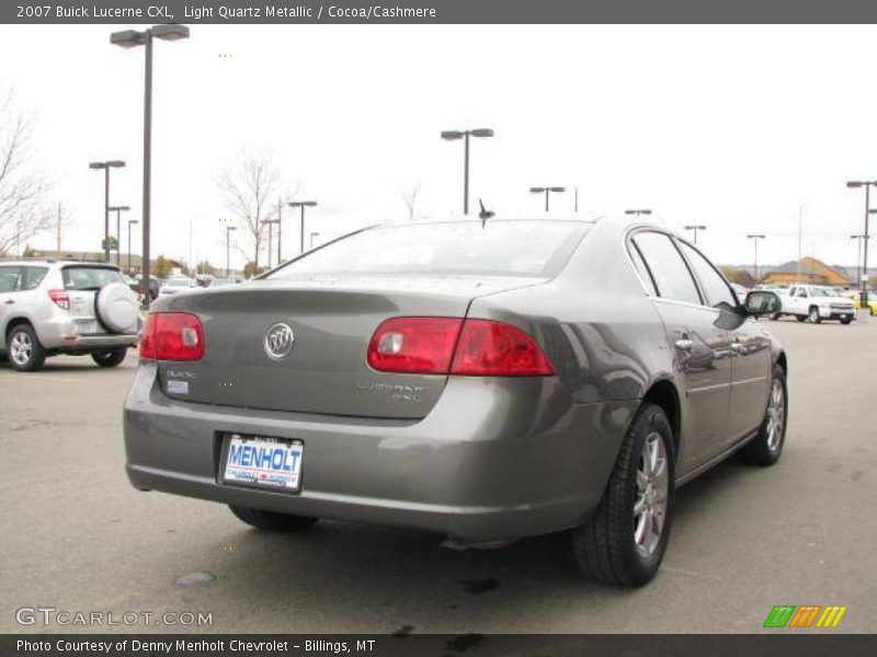Light Quartz Metallic / Cocoa/Cashmere 2007 Buick Lucerne CXL