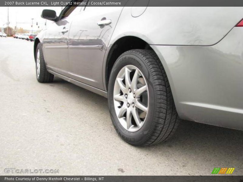Light Quartz Metallic / Cocoa/Cashmere 2007 Buick Lucerne CXL