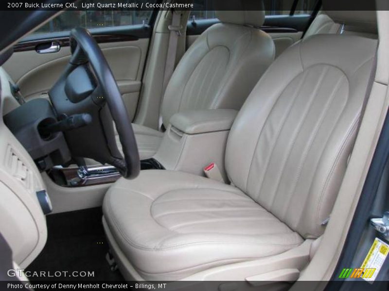 Light Quartz Metallic / Cocoa/Cashmere 2007 Buick Lucerne CXL