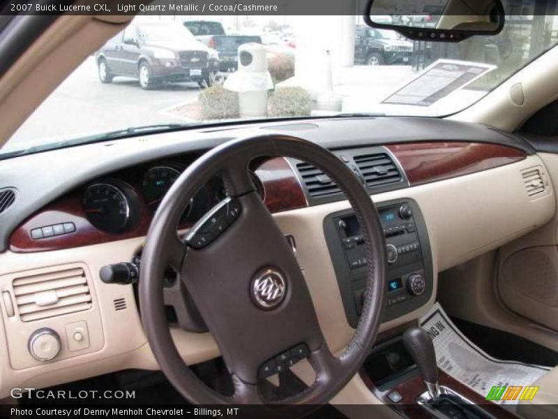 Light Quartz Metallic / Cocoa/Cashmere 2007 Buick Lucerne CXL