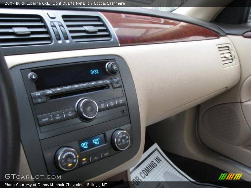 Light Quartz Metallic / Cocoa/Cashmere 2007 Buick Lucerne CXL
