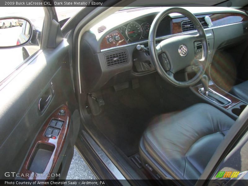 Dark Slate Metallic / Ebony 2009 Buick LaCrosse CXL