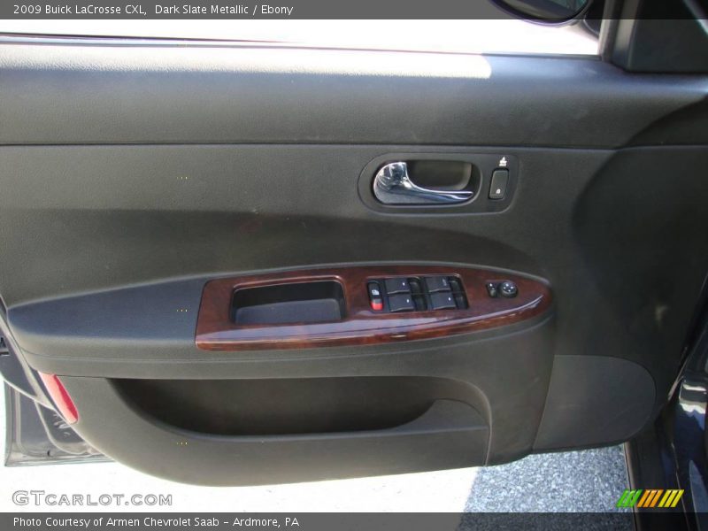 Dark Slate Metallic / Ebony 2009 Buick LaCrosse CXL