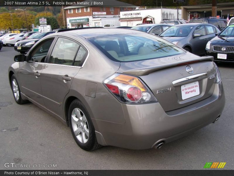 Pebble Beach Metallic / Blond 2007 Nissan Altima 2.5 SL