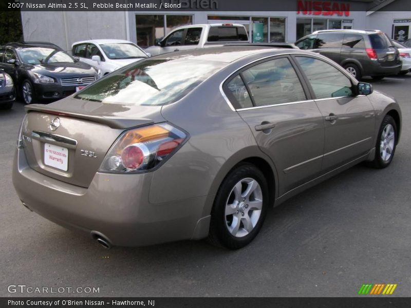 Pebble Beach Metallic / Blond 2007 Nissan Altima 2.5 SL