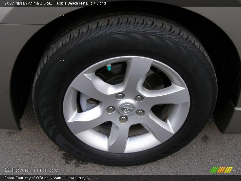 Pebble Beach Metallic / Blond 2007 Nissan Altima 2.5 SL