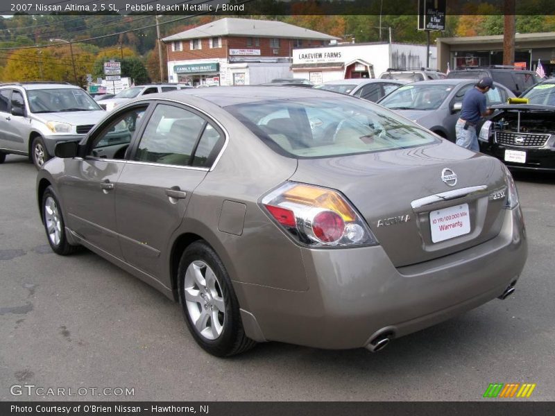 Pebble Beach Metallic / Blond 2007 Nissan Altima 2.5 SL