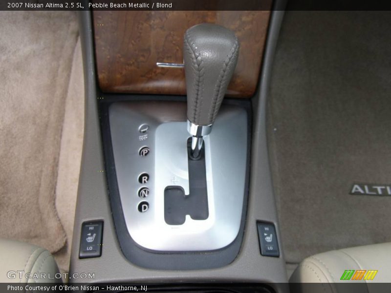 Pebble Beach Metallic / Blond 2007 Nissan Altima 2.5 SL