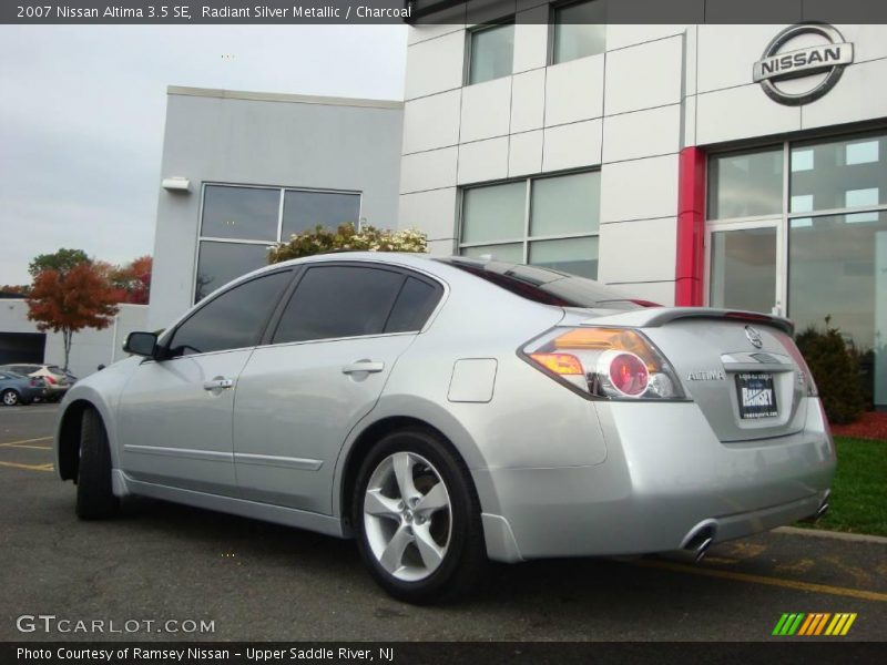 Radiant Silver Metallic / Charcoal 2007 Nissan Altima 3.5 SE