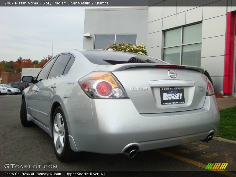 Radiant Silver Metallic / Charcoal 2007 Nissan Altima 3.5 SE