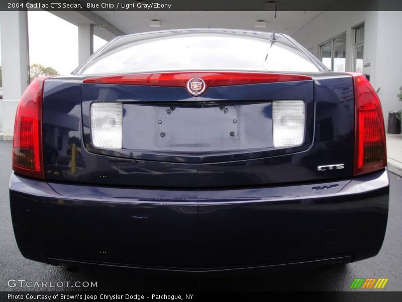 Blue Chip / Light Gray/Ebony 2004 Cadillac CTS Sedan