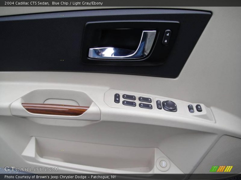 Blue Chip / Light Gray/Ebony 2004 Cadillac CTS Sedan