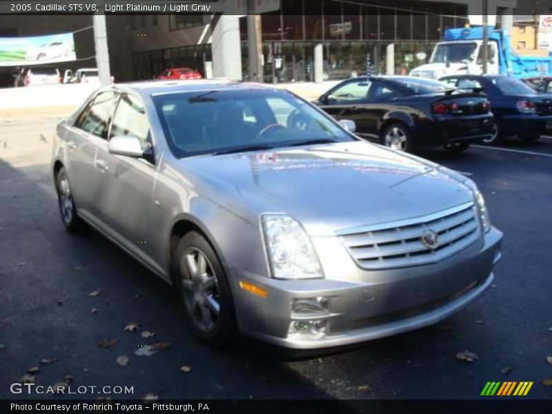 Light Platinum / Light Gray 2005 Cadillac STS V8