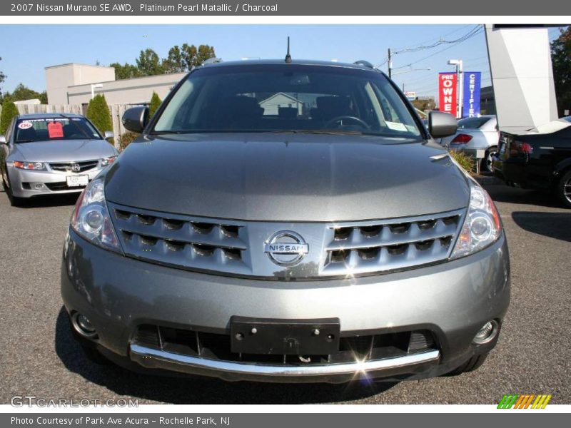 Platinum Pearl Matallic / Charcoal 2007 Nissan Murano SE AWD