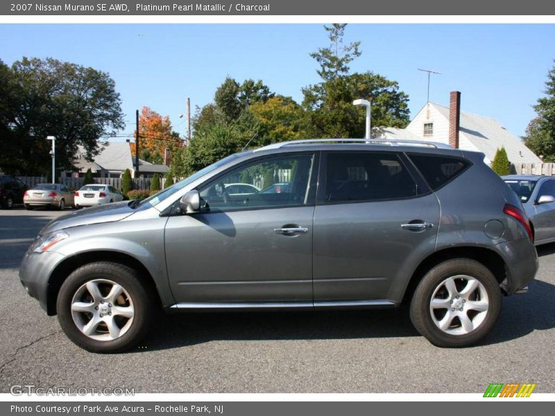 Platinum Pearl Matallic / Charcoal 2007 Nissan Murano SE AWD