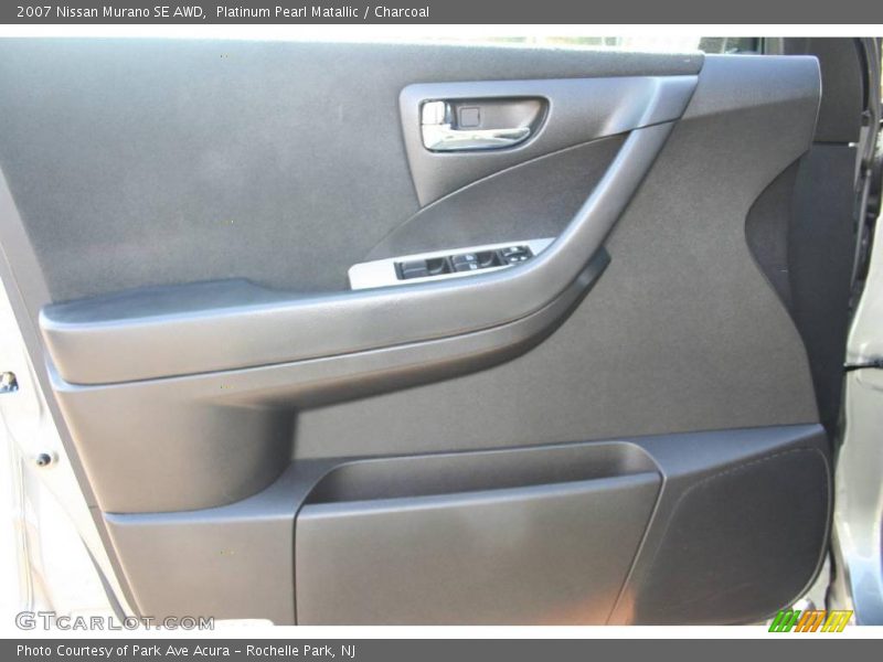 Platinum Pearl Matallic / Charcoal 2007 Nissan Murano SE AWD