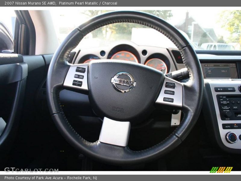 Platinum Pearl Matallic / Charcoal 2007 Nissan Murano SE AWD