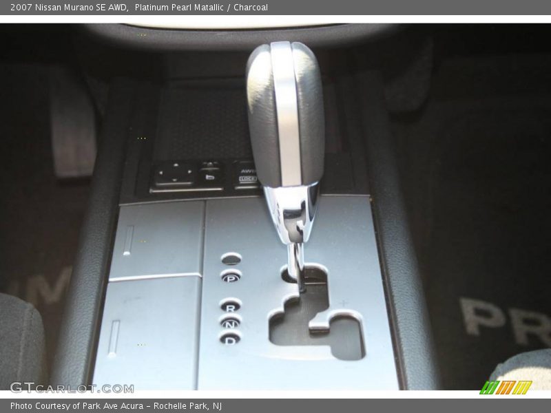 Platinum Pearl Matallic / Charcoal 2007 Nissan Murano SE AWD