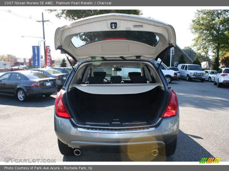 Platinum Pearl Matallic / Charcoal 2007 Nissan Murano SE AWD