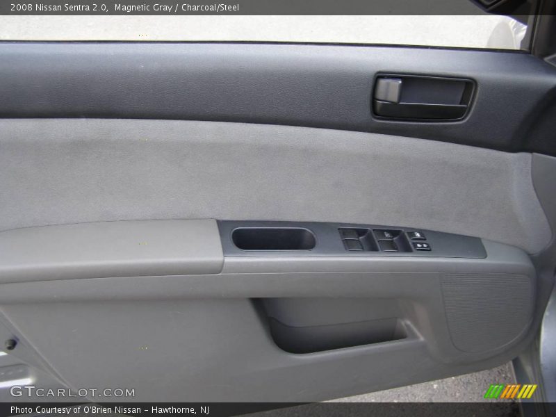 Magnetic Gray / Charcoal/Steel 2008 Nissan Sentra 2.0