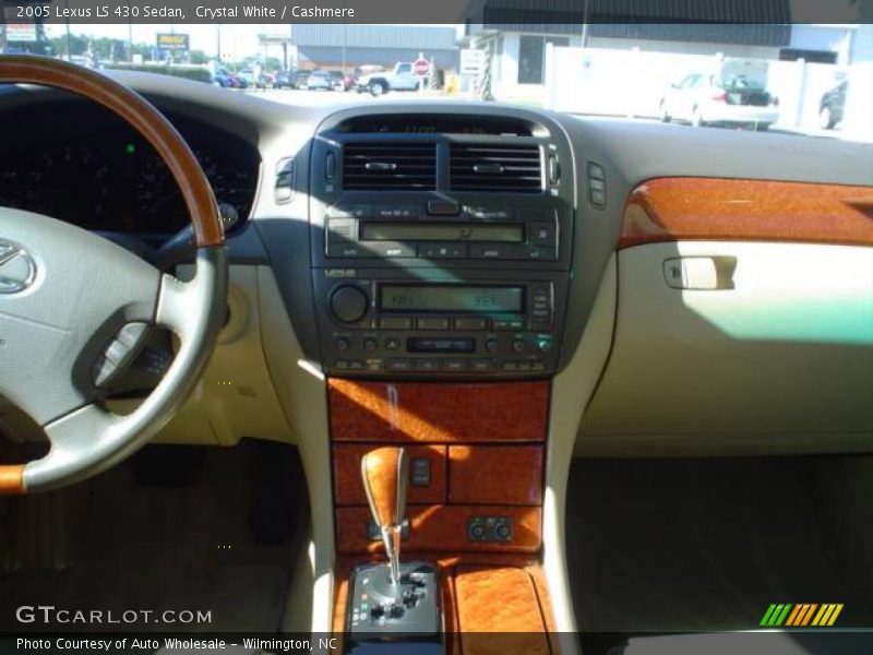 Crystal White / Cashmere 2005 Lexus LS 430 Sedan