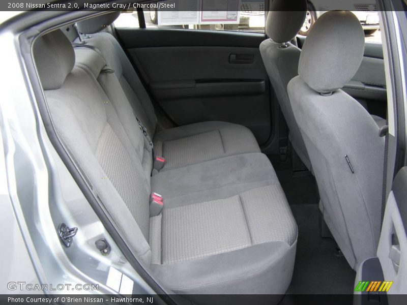 Magnetic Gray / Charcoal/Steel 2008 Nissan Sentra 2.0