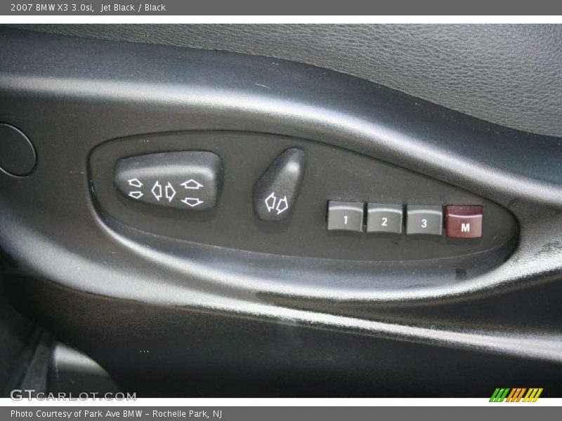 Jet Black / Black 2007 BMW X3 3.0si
