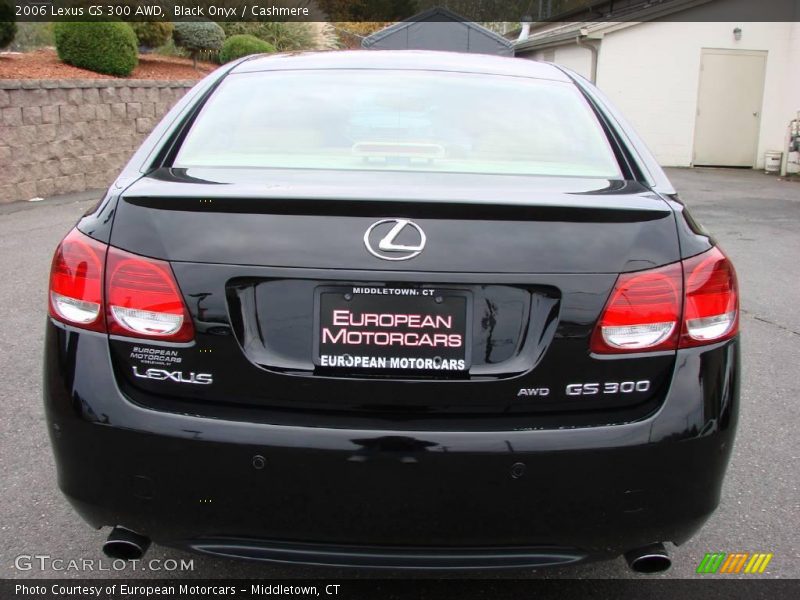 Black Onyx / Cashmere 2006 Lexus GS 300 AWD