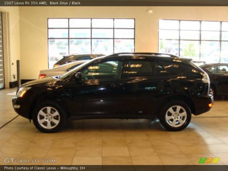 Black Onyx / Black 2007 Lexus RX 350 AWD
