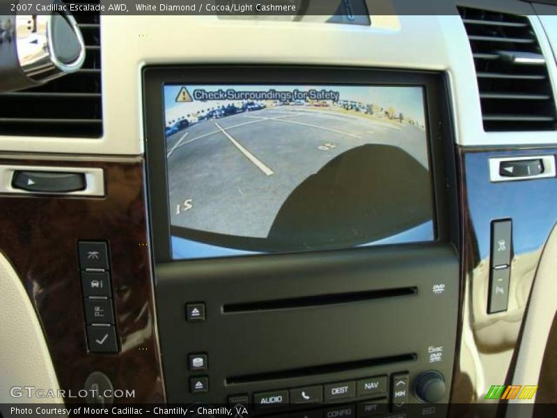 White Diamond / Cocoa/Light Cashmere 2007 Cadillac Escalade AWD