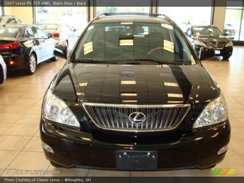 Black Onyx / Black 2007 Lexus RX 350 AWD