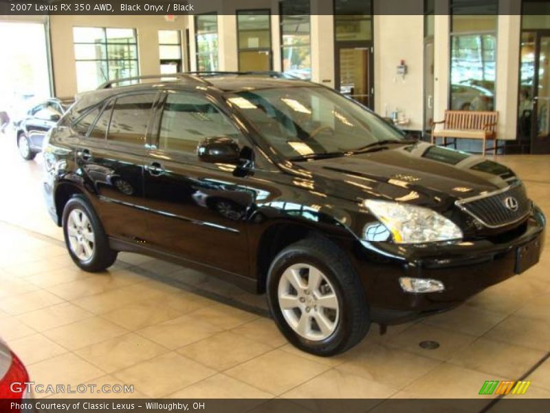 Black Onyx / Black 2007 Lexus RX 350 AWD