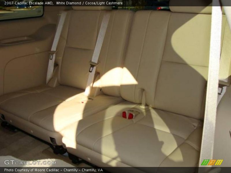 White Diamond / Cocoa/Light Cashmere 2007 Cadillac Escalade AWD