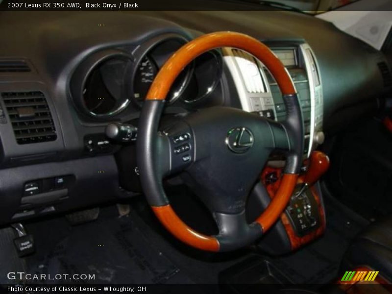 Black Onyx / Black 2007 Lexus RX 350 AWD