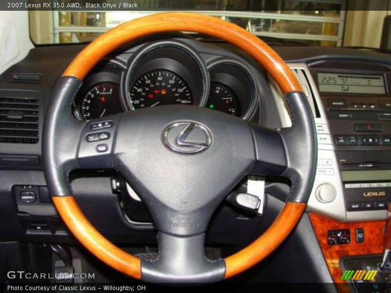 Black Onyx / Black 2007 Lexus RX 350 AWD