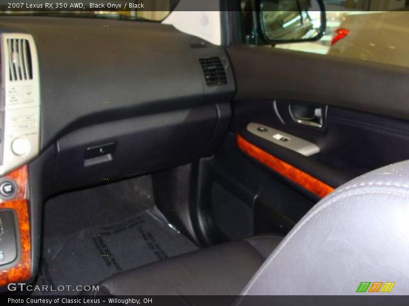 Black Onyx / Black 2007 Lexus RX 350 AWD