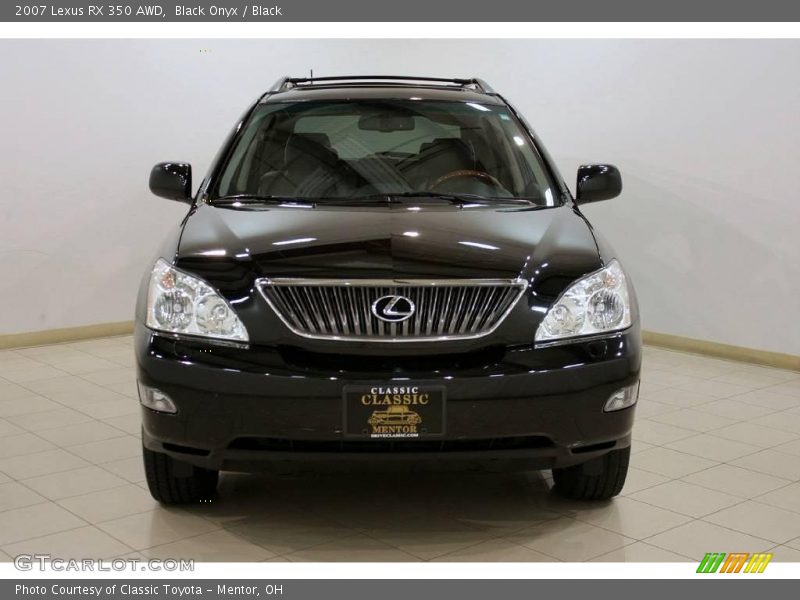 Black Onyx / Black 2007 Lexus RX 350 AWD