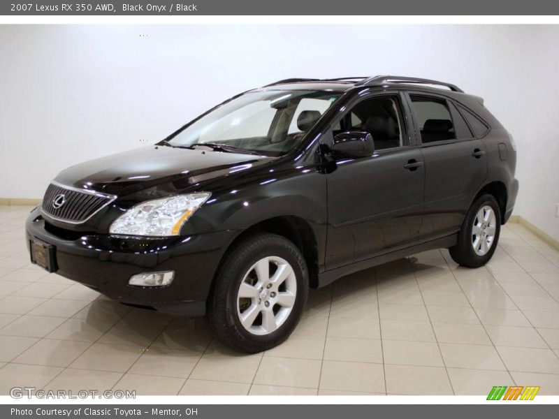 Black Onyx / Black 2007 Lexus RX 350 AWD