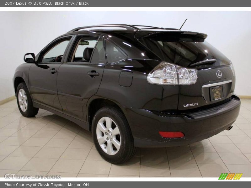 Black Onyx / Black 2007 Lexus RX 350 AWD