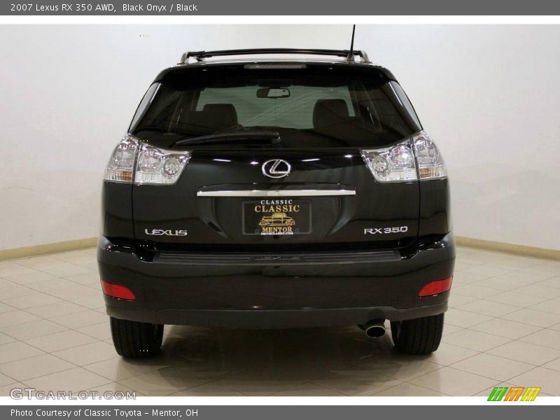 Black Onyx / Black 2007 Lexus RX 350 AWD