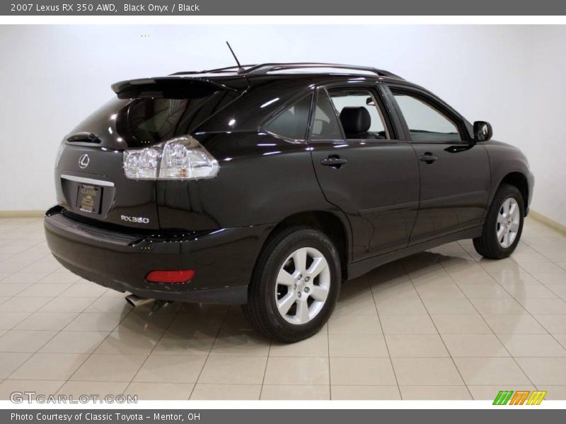 Black Onyx / Black 2007 Lexus RX 350 AWD
